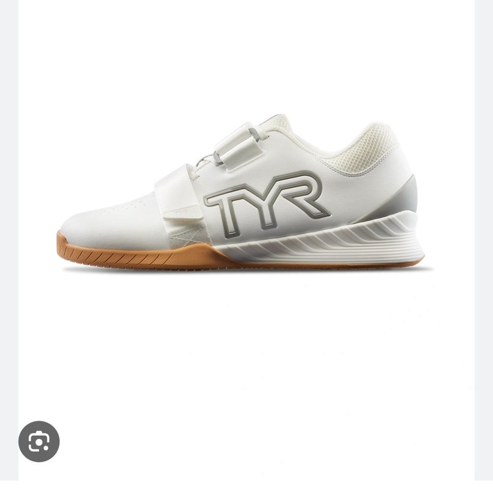 TYR L-1 Lifter Shoes - White and gum - Picture 3 of 6